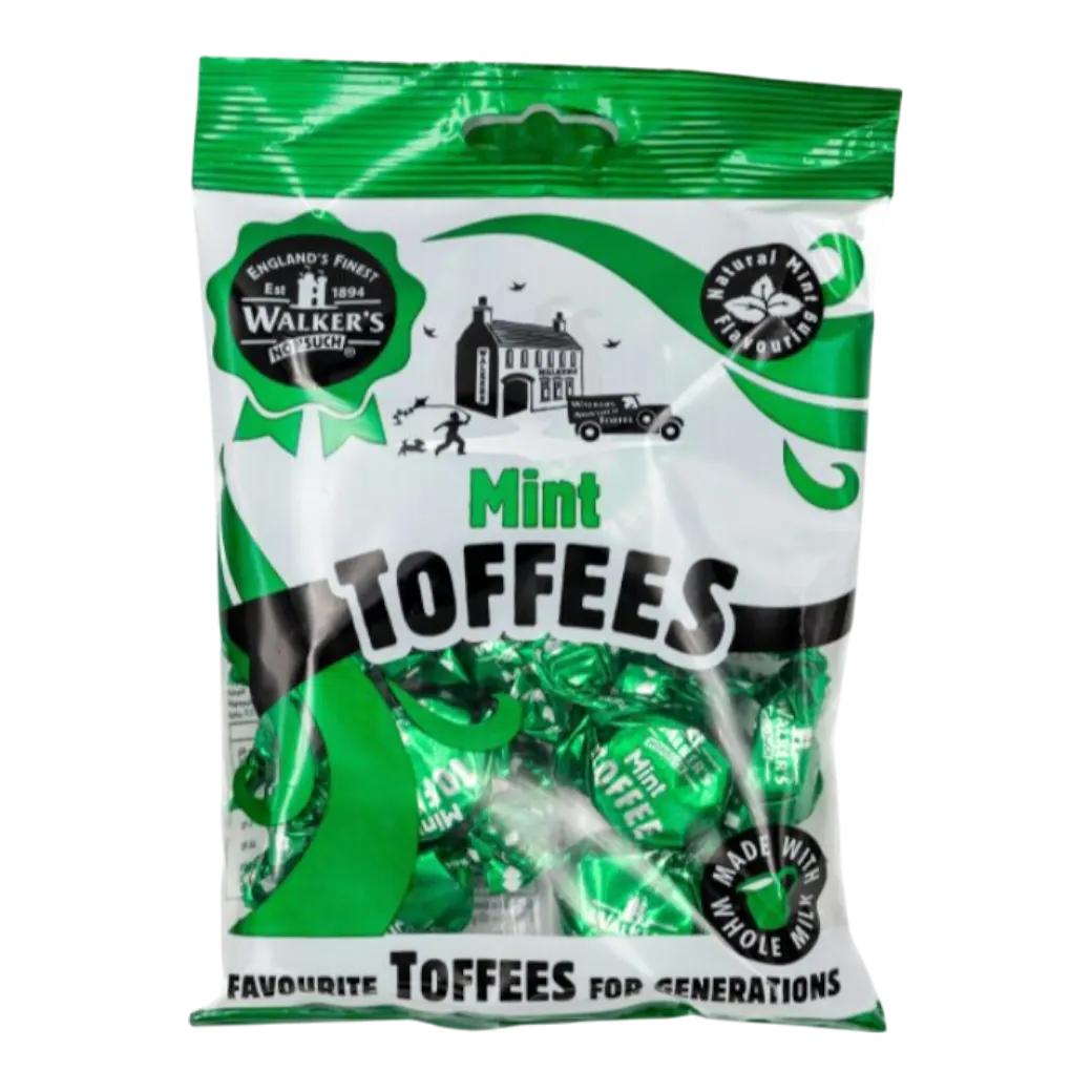 Bonbon toffee à la menthe 150g - WALKERS 