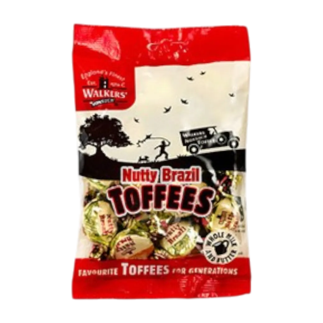 Bonbons toffees aux noix du Brésil 150g - WALKERS