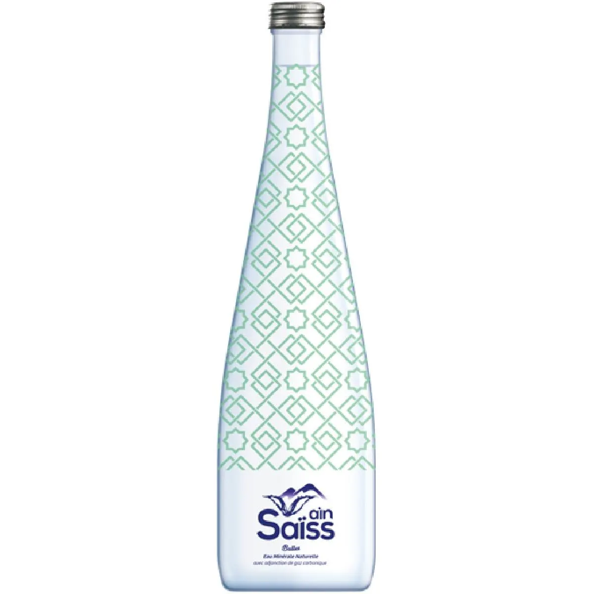 Aïn Saïss Eau minérale gazeuse en verre 33cl