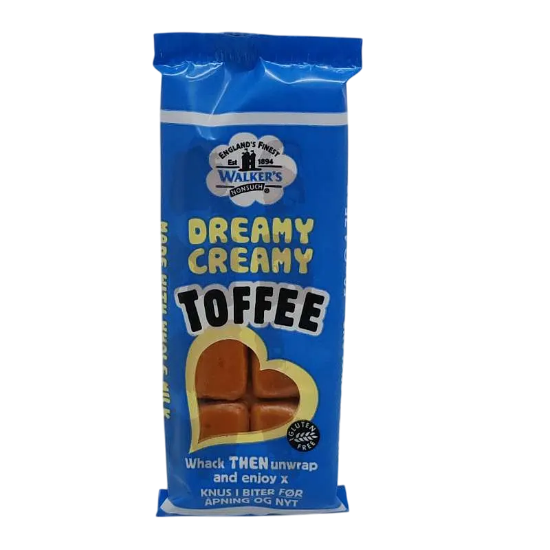 Barres toffees au caramel crémeux 50g - WALKERS