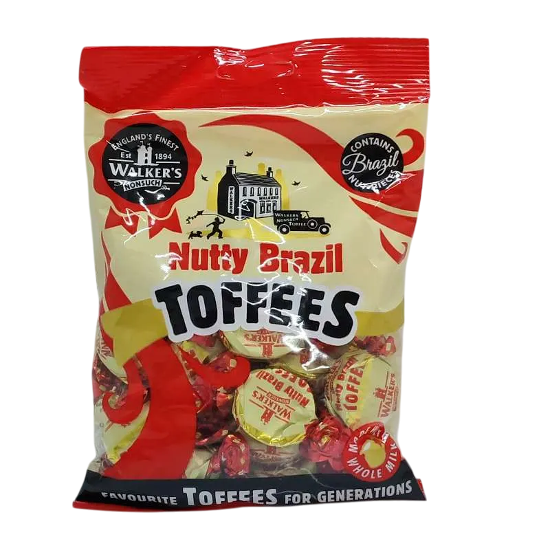 Bonbons toffees aux noix du Brésil 150g - WALKERS - vue 2