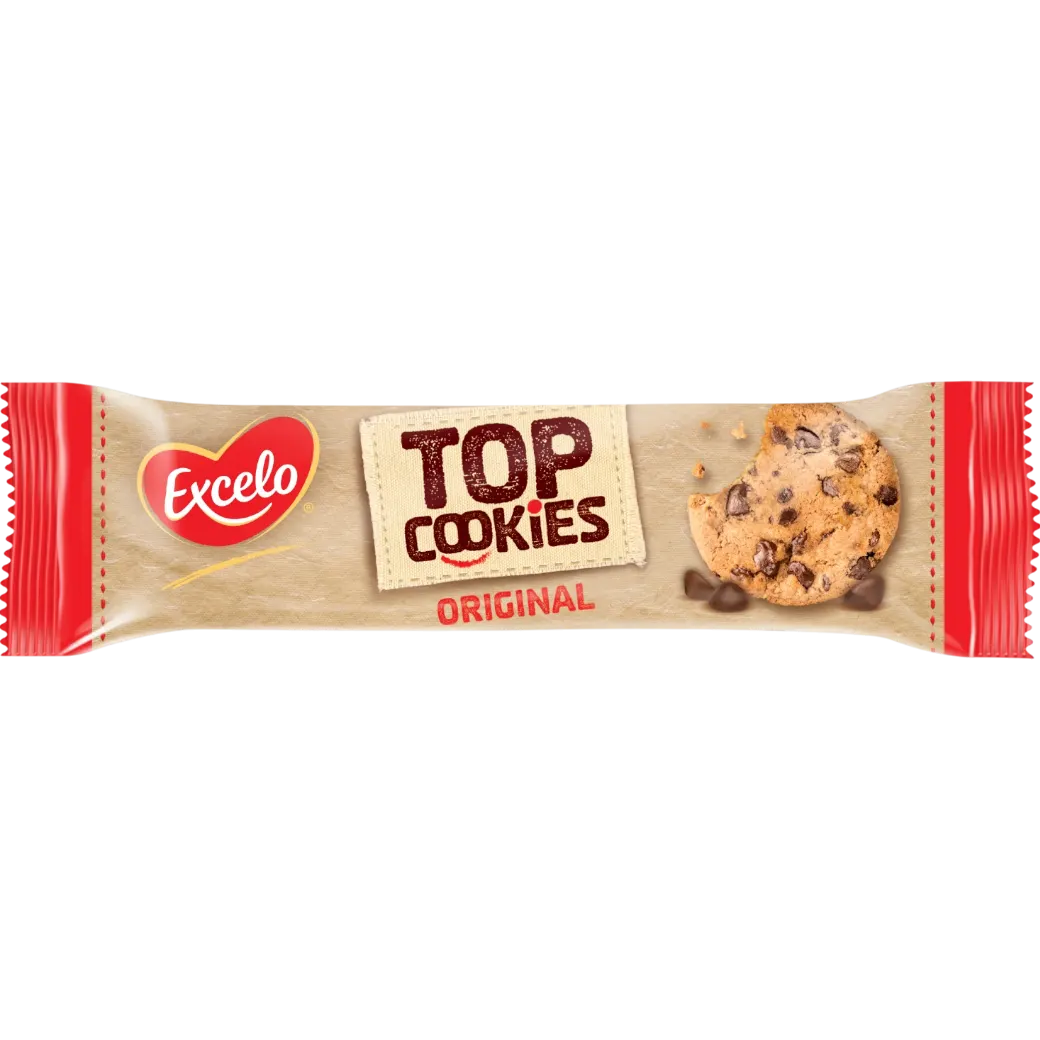 Cookies aux pépites de chocolat original Top Coockies 30g - EXCELO
