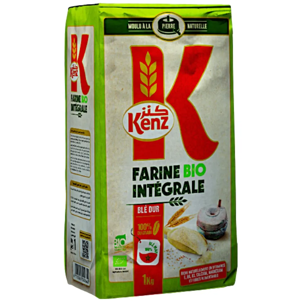 Farine complète bio 1 Kg - KENZ