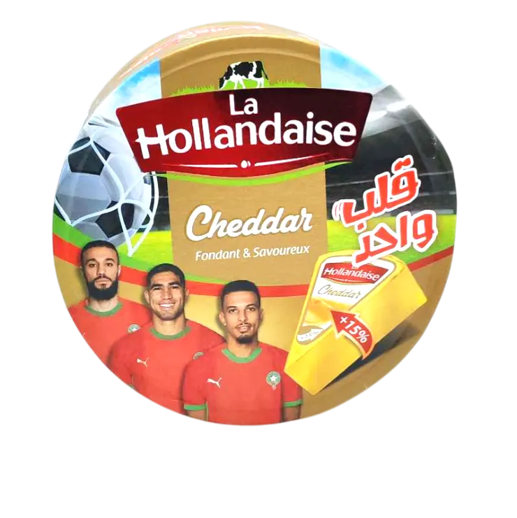 Fromage fondu cheddar 24 méga portions - LA HOLLANDAISE 
