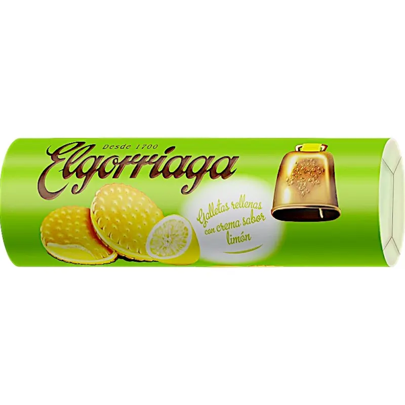 Biscuits fourrés au citron 300g - ELGORRIAGA