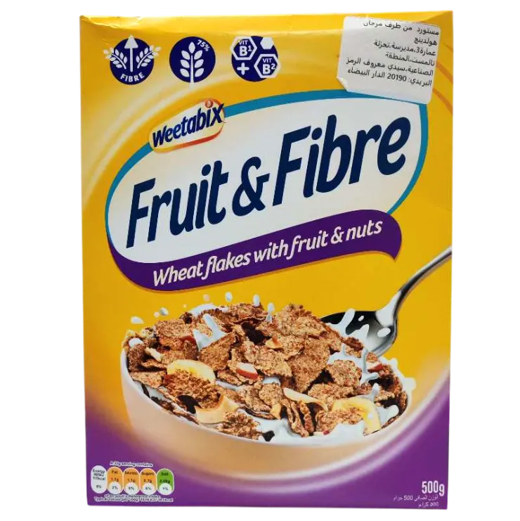 Céréales Fruit & Fibre 500g - WEETABIX