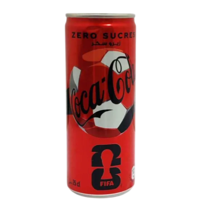 Coca Cola Zero canette slim 25cl