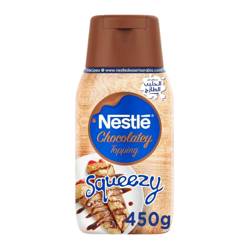 Lait concentré au chocolat squeezy 450g - NESTLE