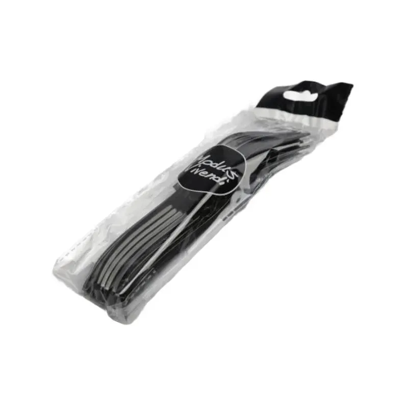 8 Fourchettes Modus Vivendi Noir