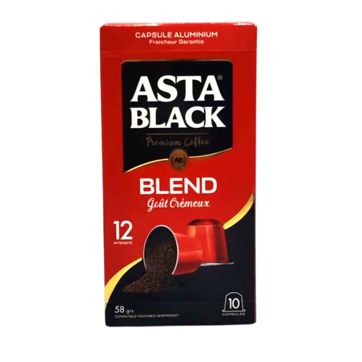 Capsules de café Blend n°11 x10 unités - ASTA BLACK