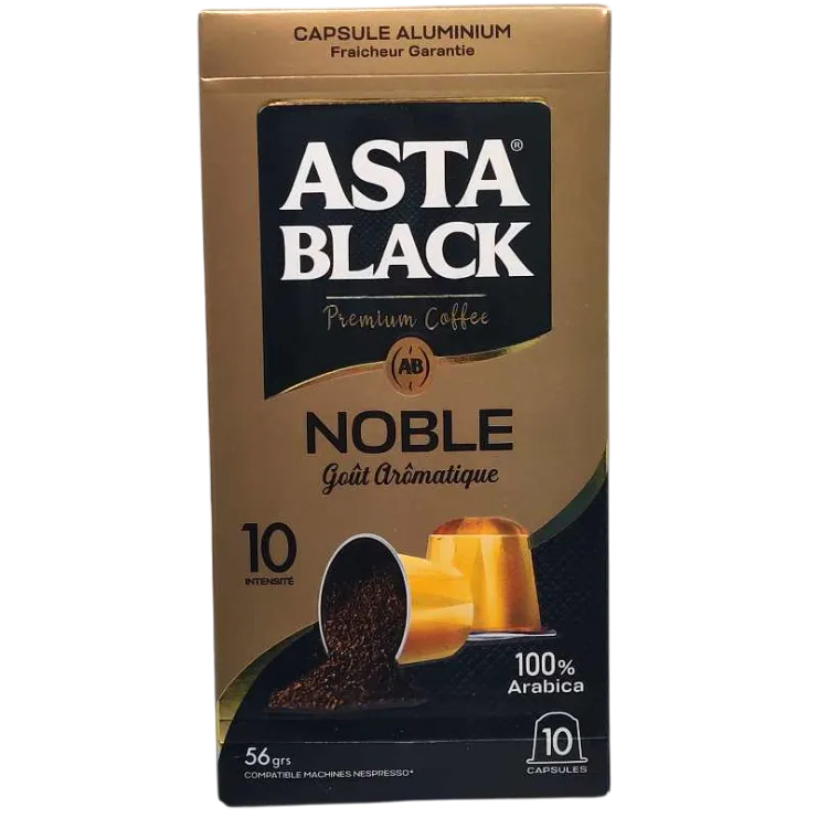 Capsules de café Noble n°9 x10 unités - ASTA BLACK