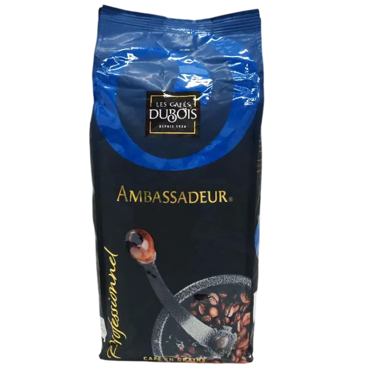 Café torréfié en grains Ambassadeur 1kg - LES CAFÉS DUBOIS
