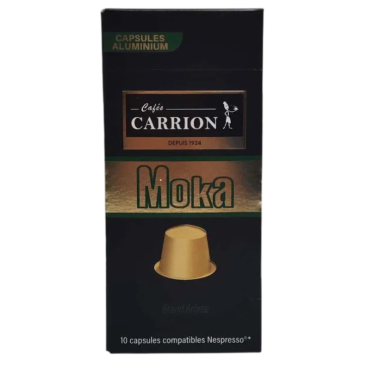 Capsules Espresso Moka x10pcs 50g - CAFÉS CARRION
