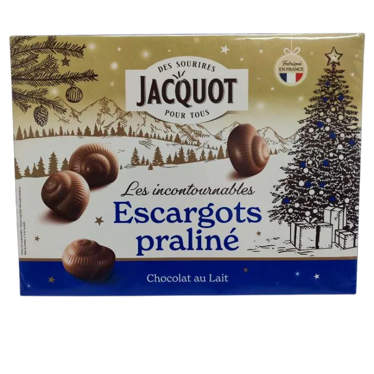 Boîte chocolat Escargots praliné chocolat lait 300g - JACQUOT