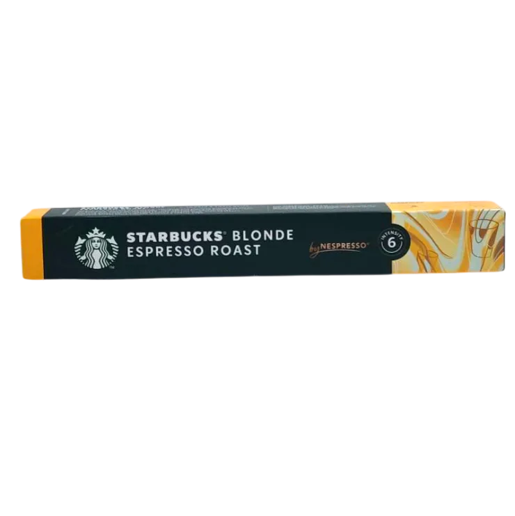 Capsules de café Blonde Espresso Roast n°6 x10 unités 53g - STARBUCKS