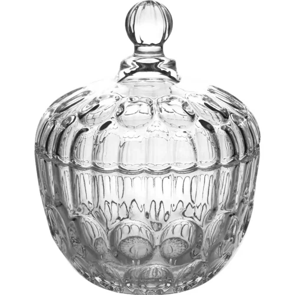 Bonbonnière en verre ronde TG007 573g