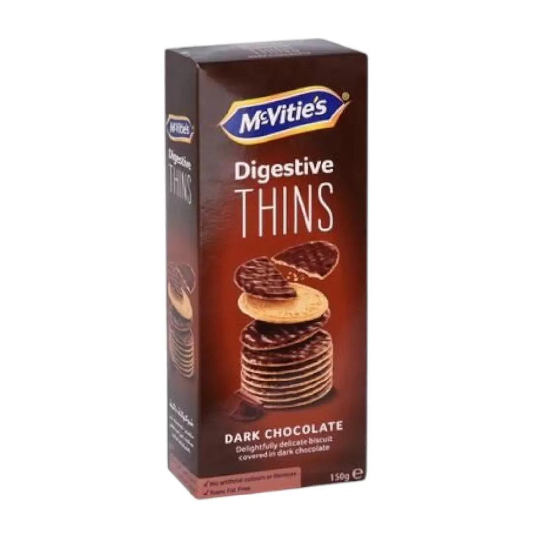 Biscuits au chocolat noir Digestive 150g - MC VITIE'S