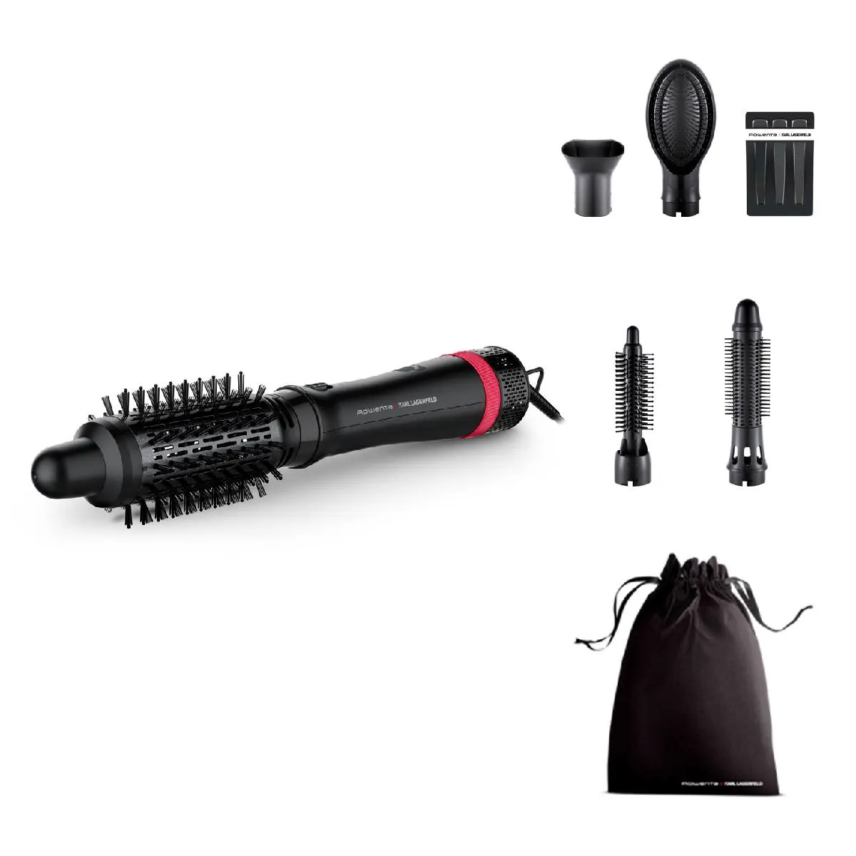 Brosse chauffante Express Style CF635LF0 5en1 1800W - ROWENTA