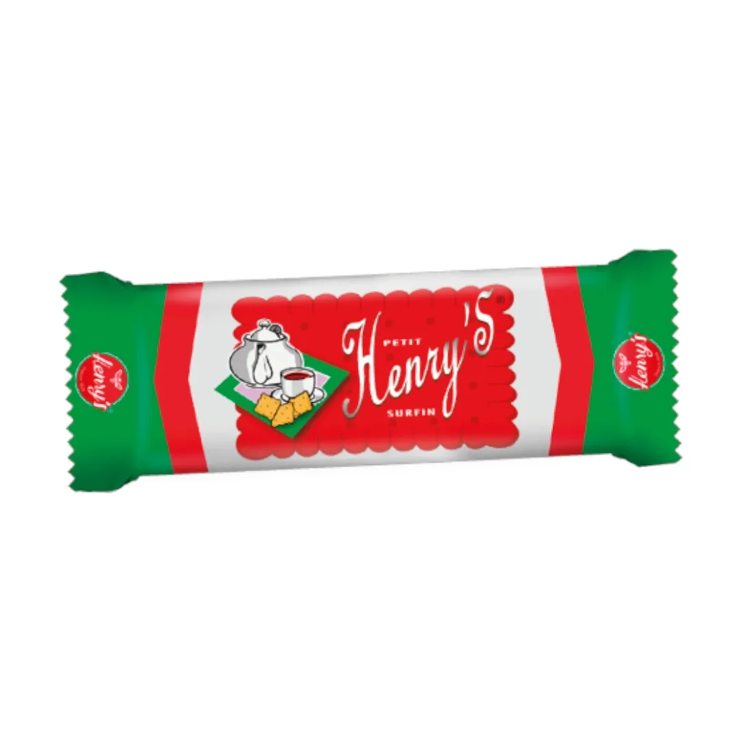 Biscuits saveur vanille Petit Henry's Surfin 42g - HENRY'S