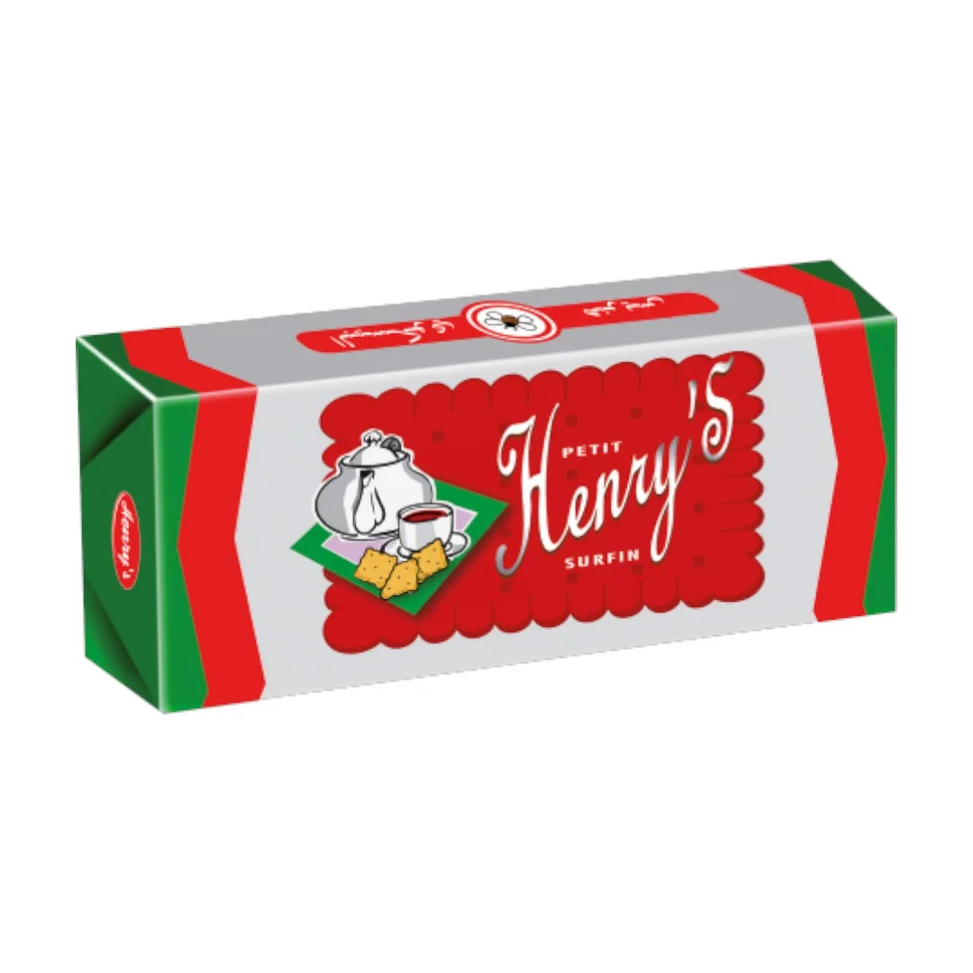 Biscuits saveur vanille Petit Henry s Surfin 85g - HENRY S