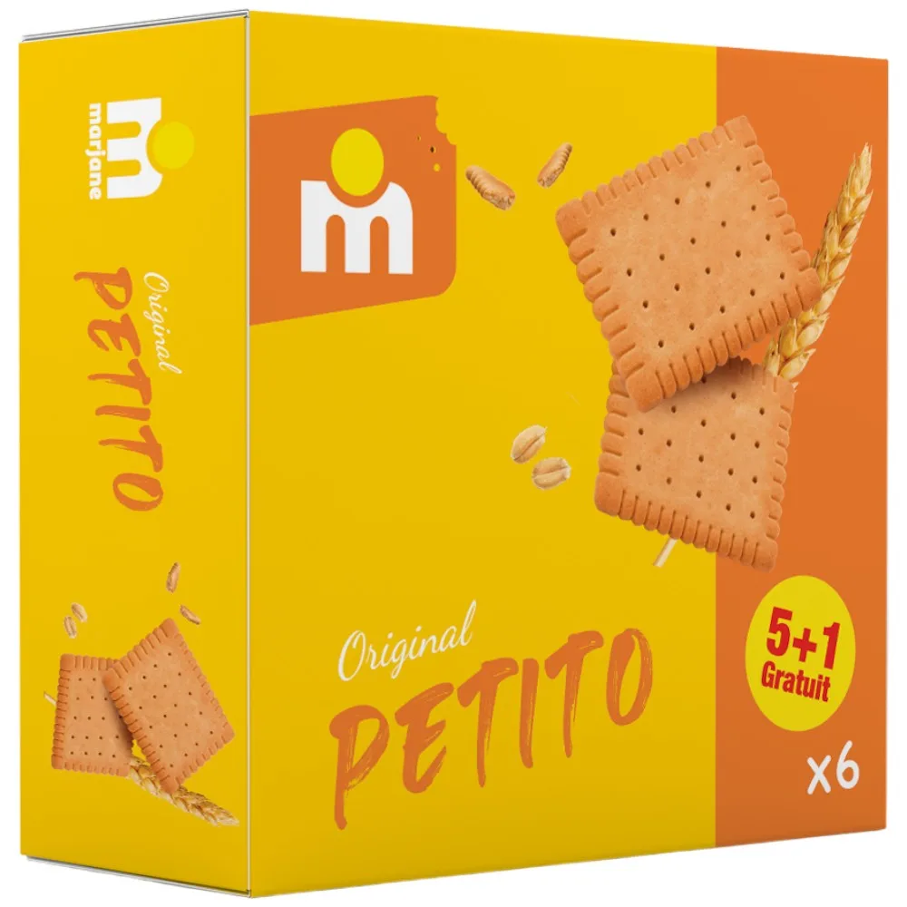 Biscuits Original Pépito 6x62g 5+1 gratuit - MARJANE