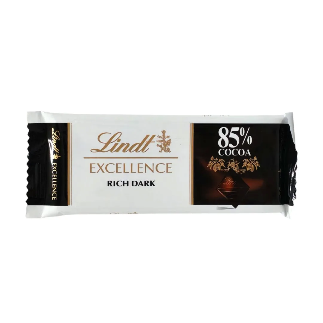 Mini tablette de chocolat noir riche 85% 35g - LINDT