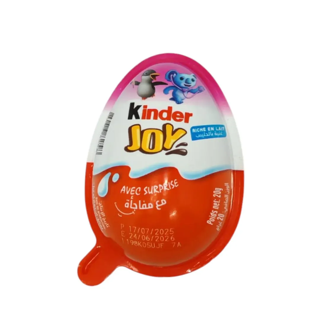 Œuf surprise au chocolat au lait pour elle Kinder Joy 20g - KINDER