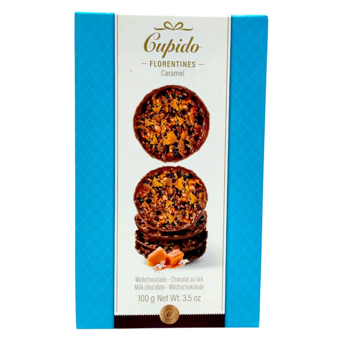Caramel chocolat au lait Florentines 100g - CUPIDO 