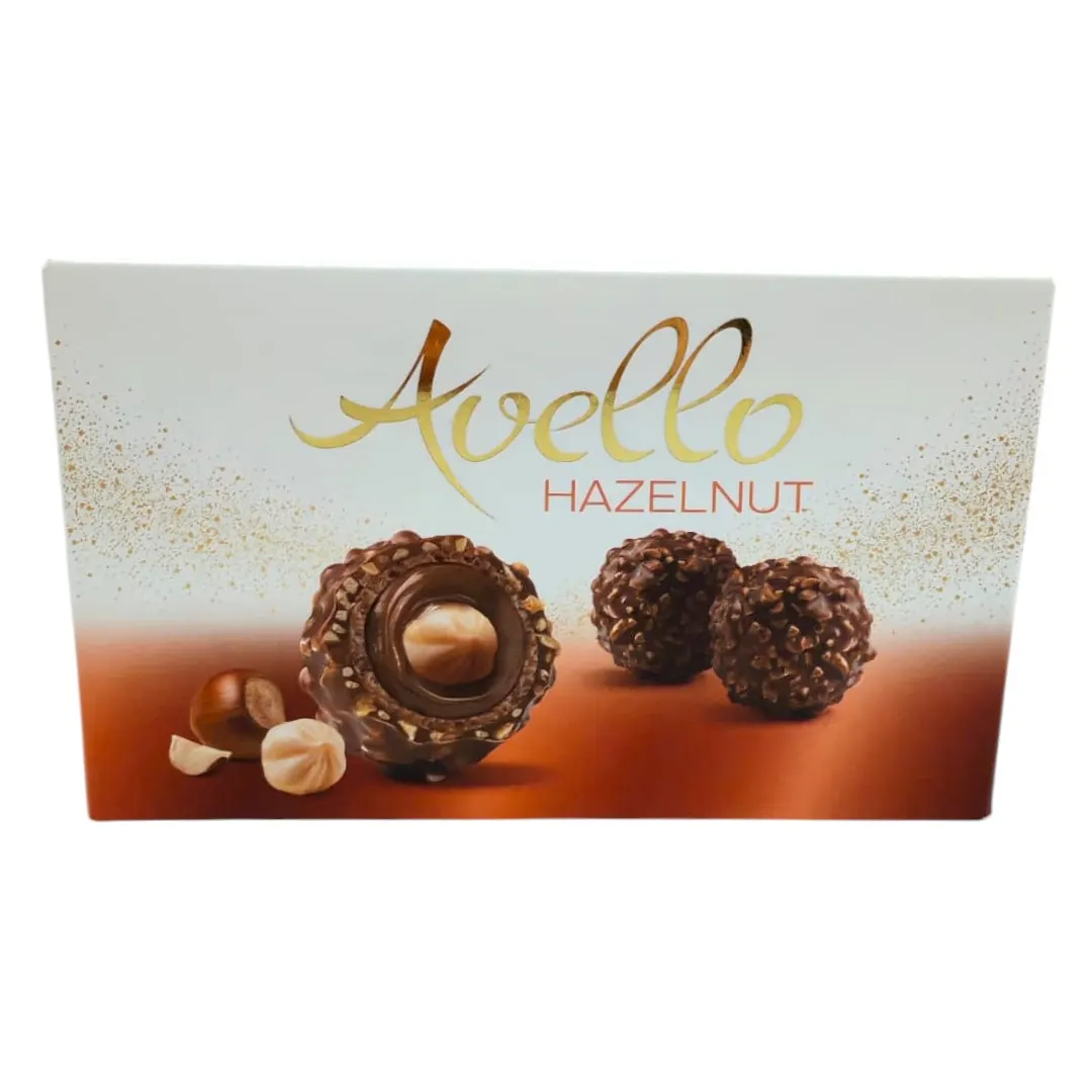 Ballotin chocolat à la noisette fourré de praliné noisette Rochers 130g - AVELLO