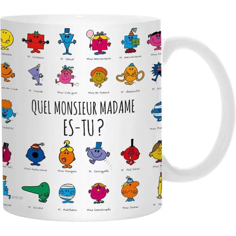 Mug Couleur Changeante A La Chaleur Mr Mme M12
