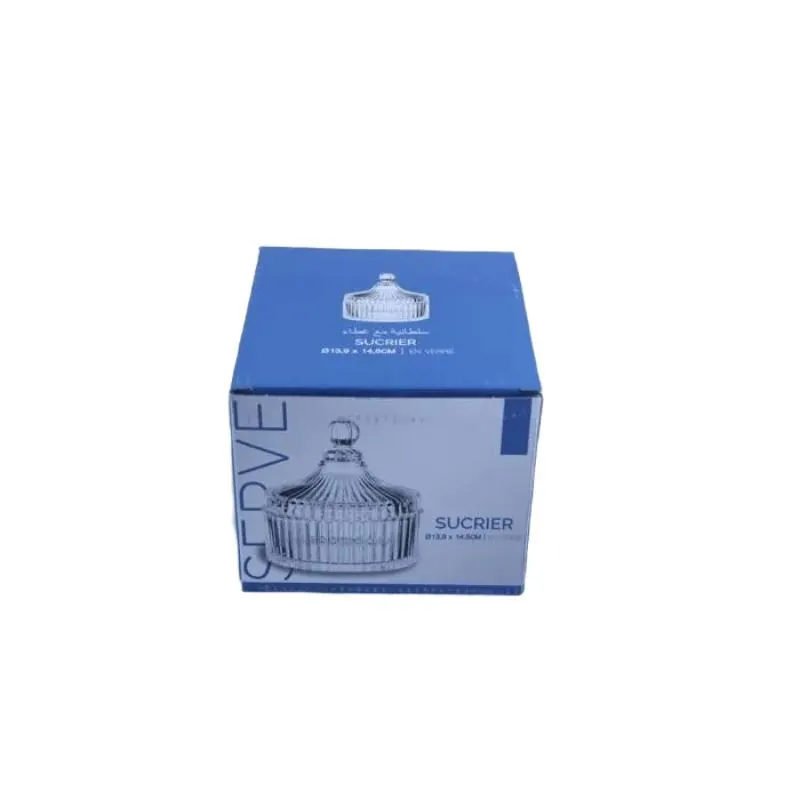 Bonbonniere En Verre Ronde 745G Tg009