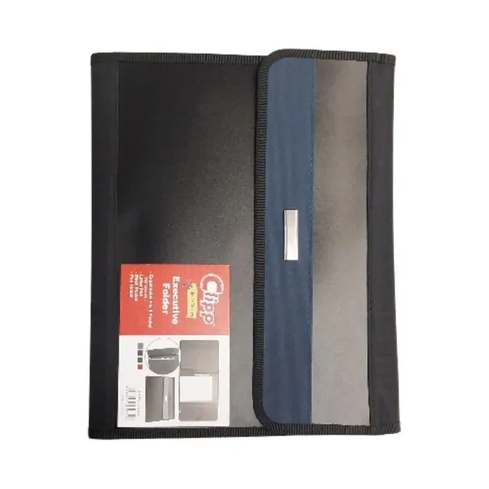Porte Folio +5 Pochette+Bloc Note+Porte Stylo Al