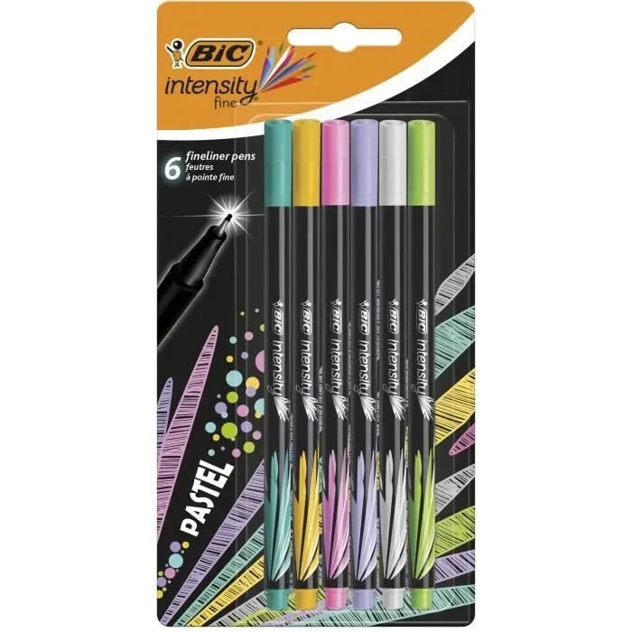 Feutre D’Ecriture  Intensty Fn Lagoon Bl6 Eu   BIC