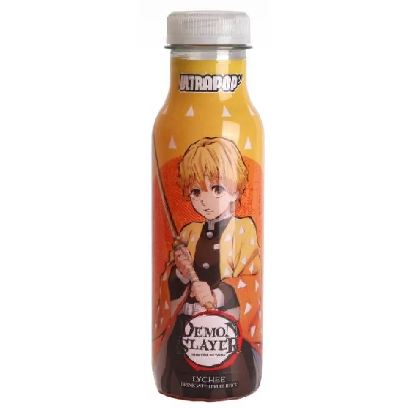 Ultra Pop Boisson litchi Demon Slayer Zenitsu 33cl