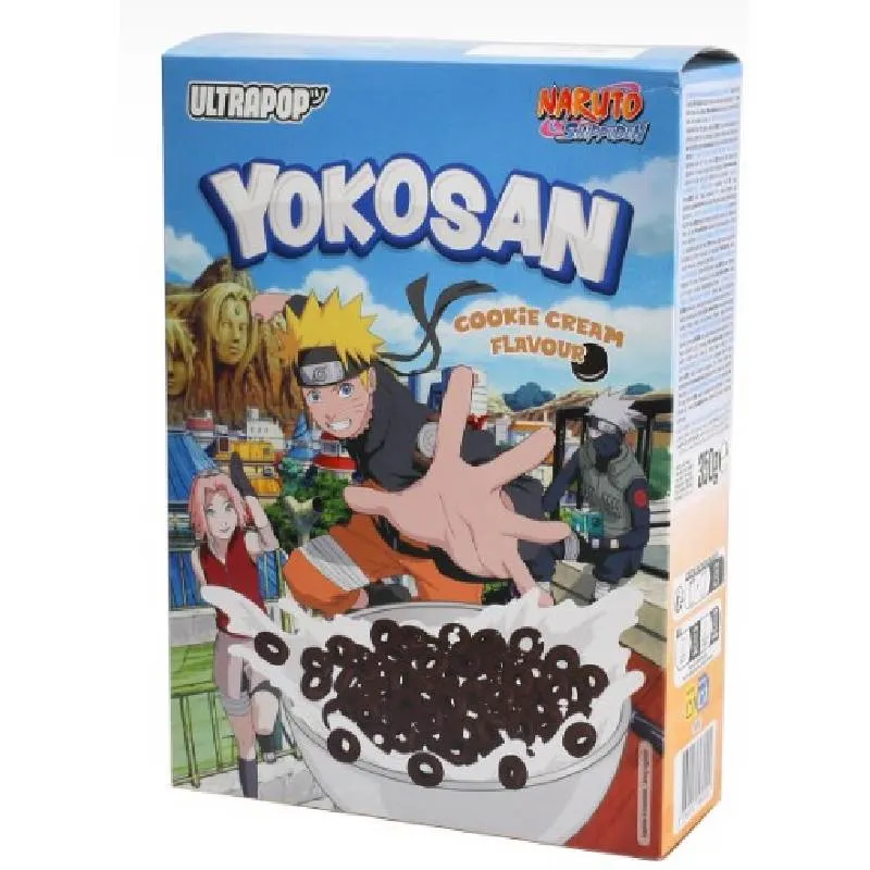 Céréales Yokosan cookie cream Naruto 350g - ULTRA POP