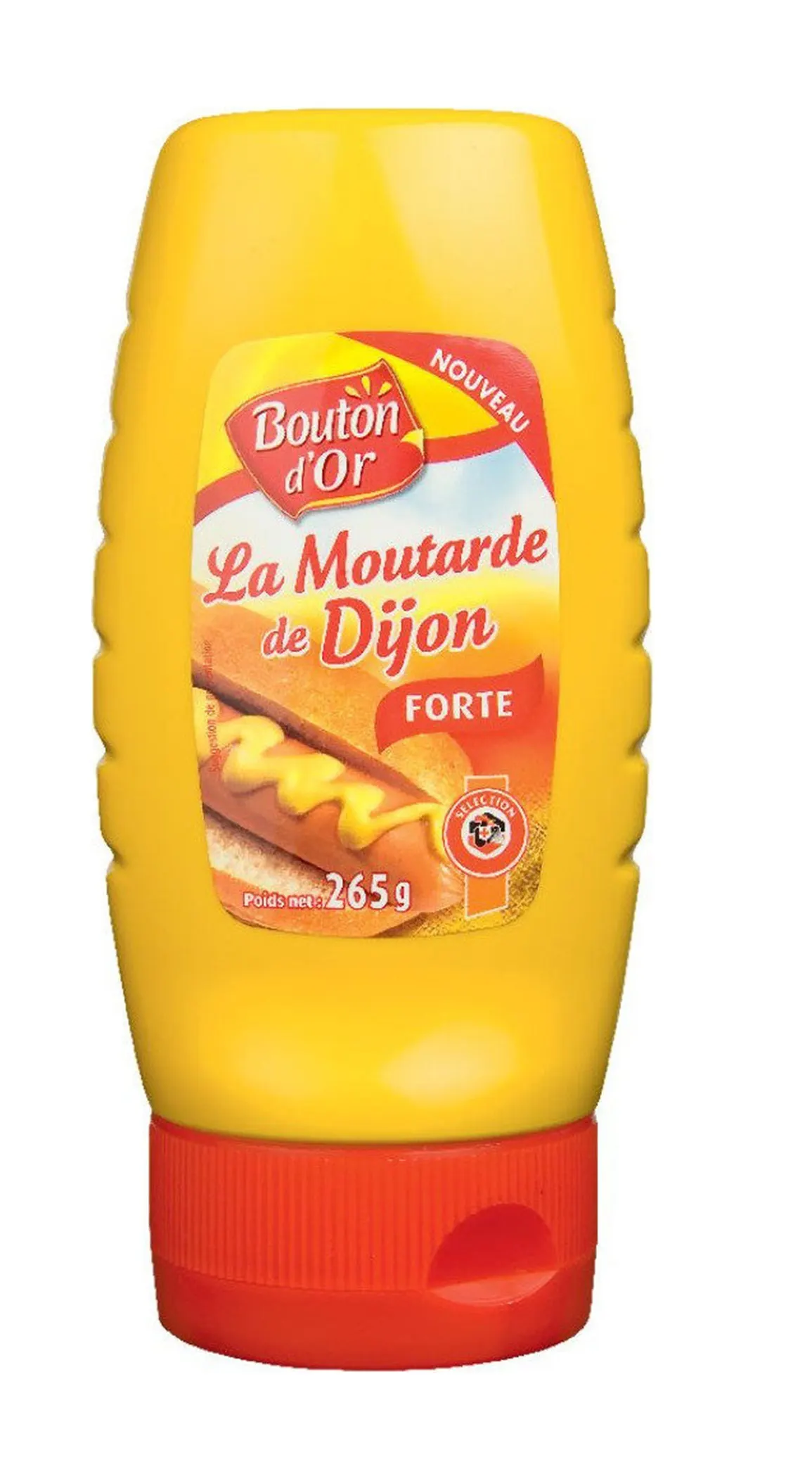 Intermarché - Moutarde de Dijon Squeezer 265g – BOUTON D’OR