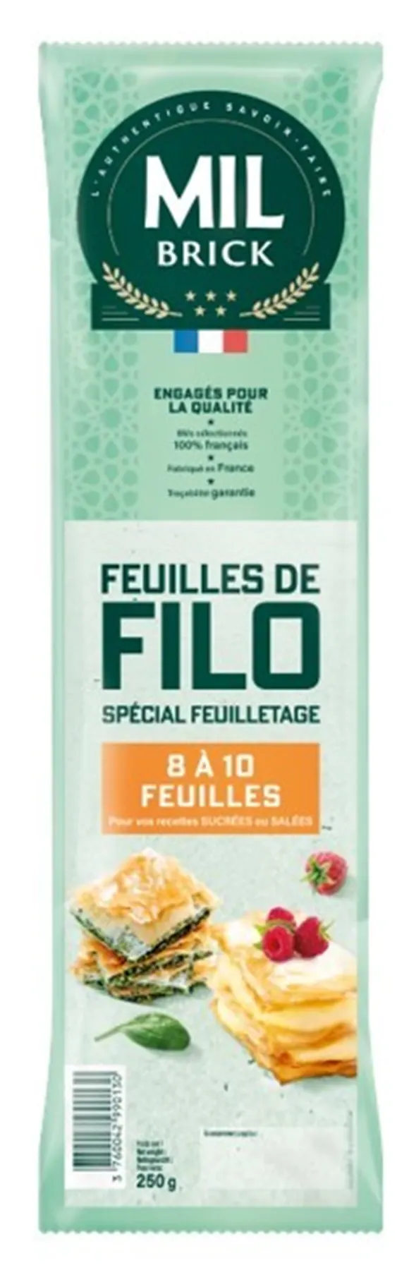 Feuilles de filo 250g - MIL BRICK