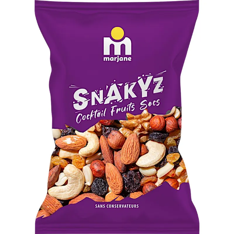 Cocktails de fruits secs 150g - MARJANE
