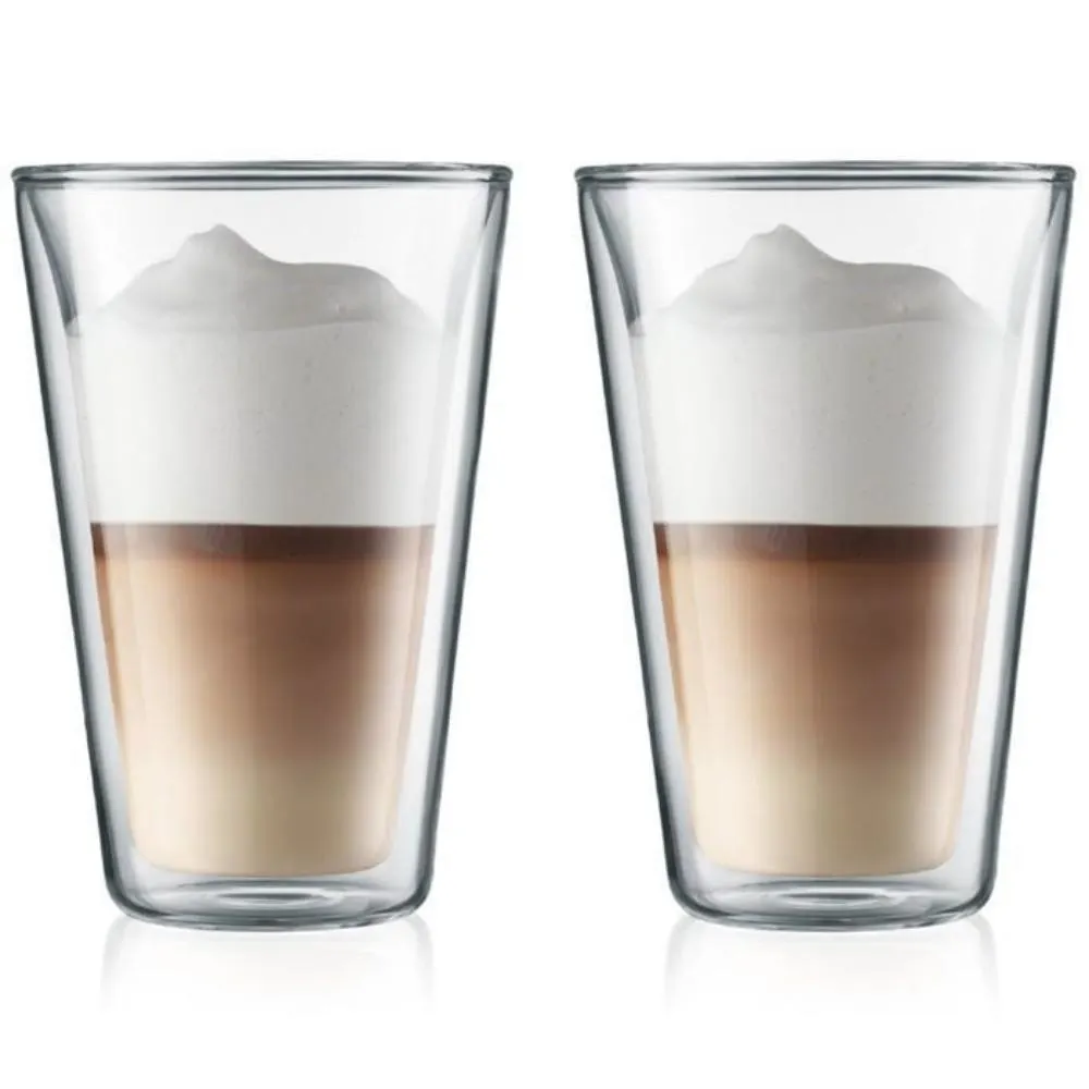 Set de 2 mugs en verre 475 ml à double paroi KAE1698_MJ