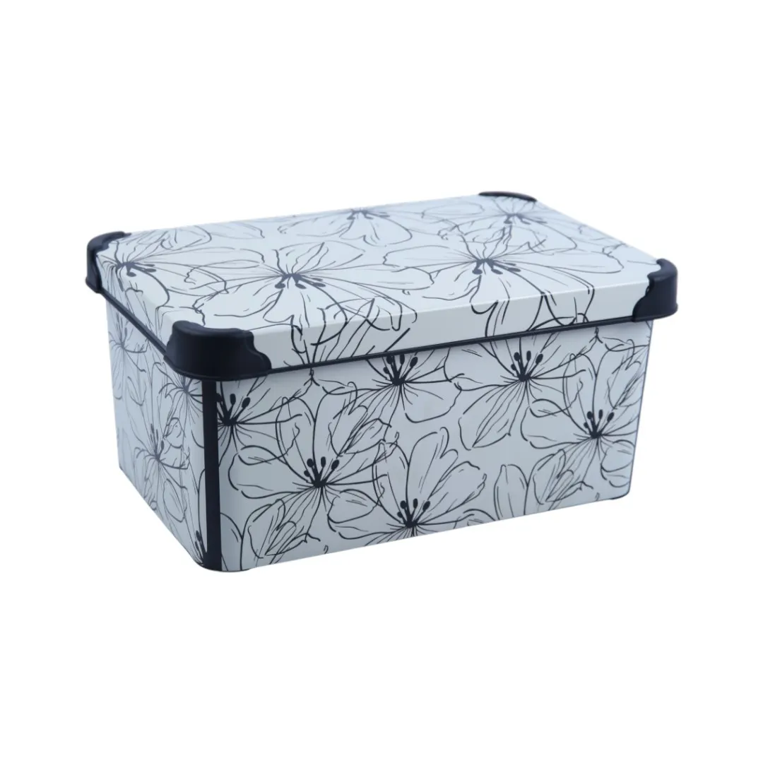 Box de rangement 10L flower corolla