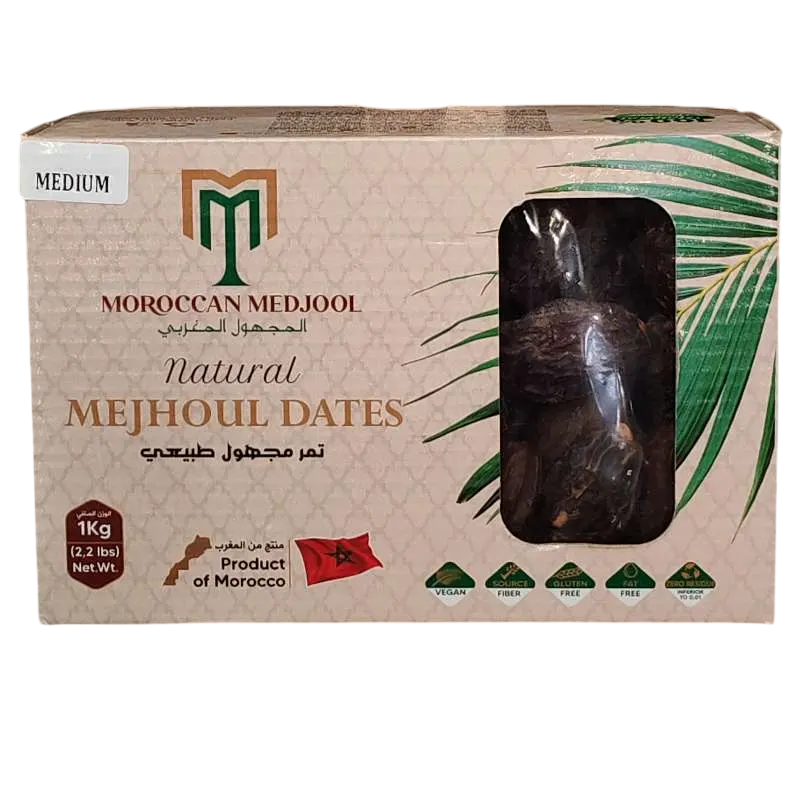 Dattes mejhoul premium calibre medium 1kg - AL-BARAKA DATTES