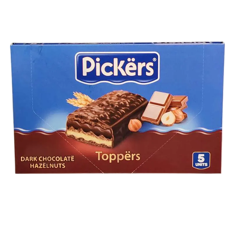 Biscuits toppers dark chocolate 5x35g - PICKERS - vue 2