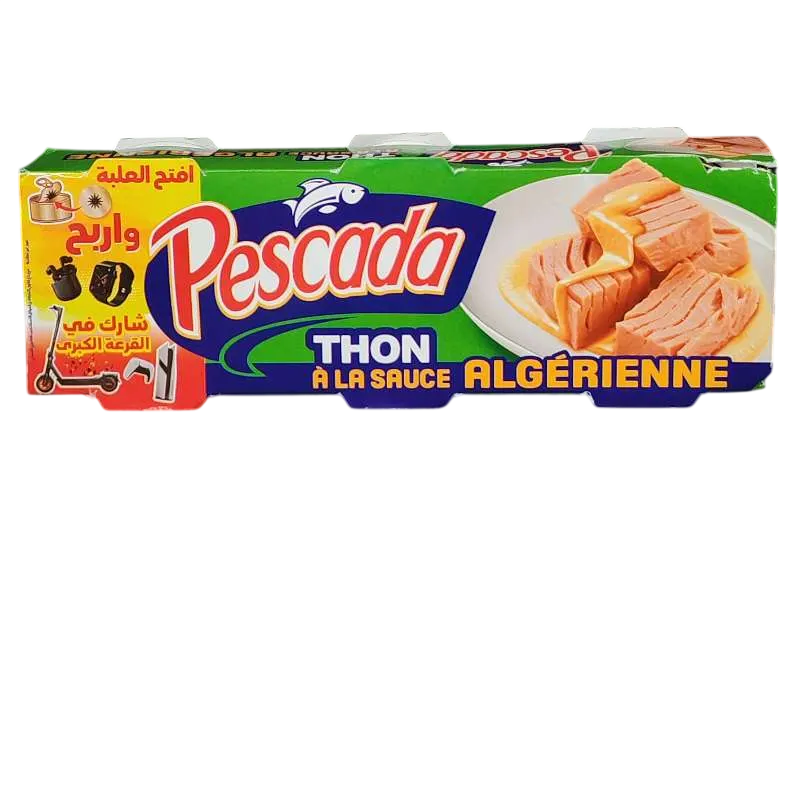 Thon à la sauce algerienne 3x80g - PESCADA