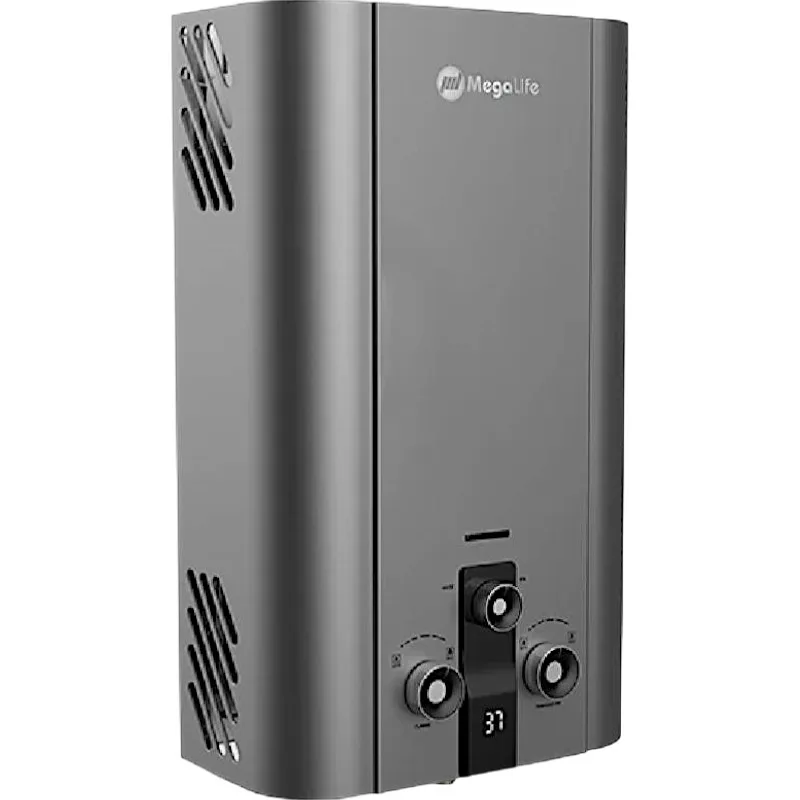 Chauffe-eau à gaz ML10L20 HELPG HYS silver - MEGALIFE