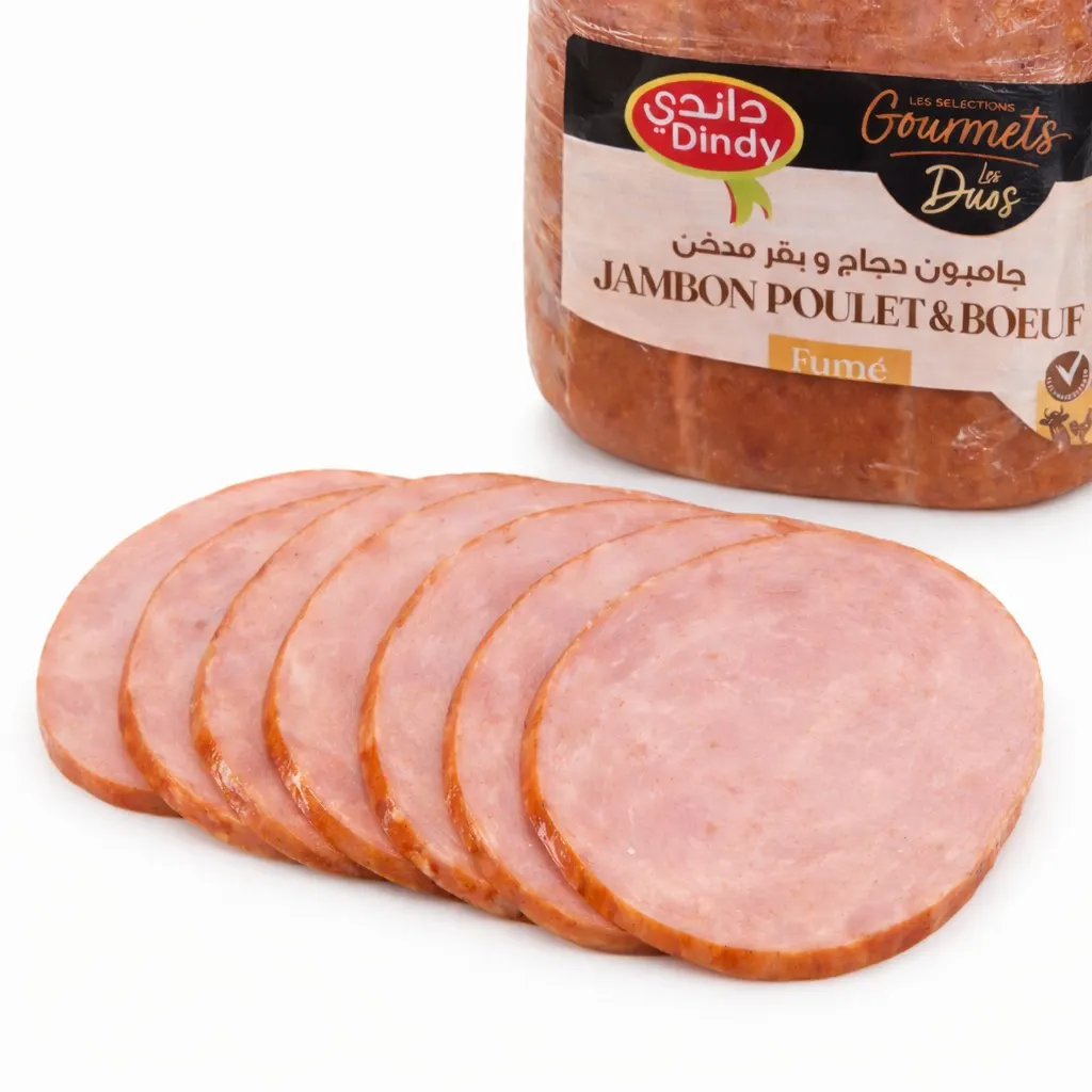 Jambon duo fumé 100g - DINDY 