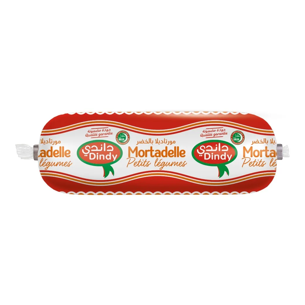 Mortadelle cuite aux petits légumes 90g - DINDY
