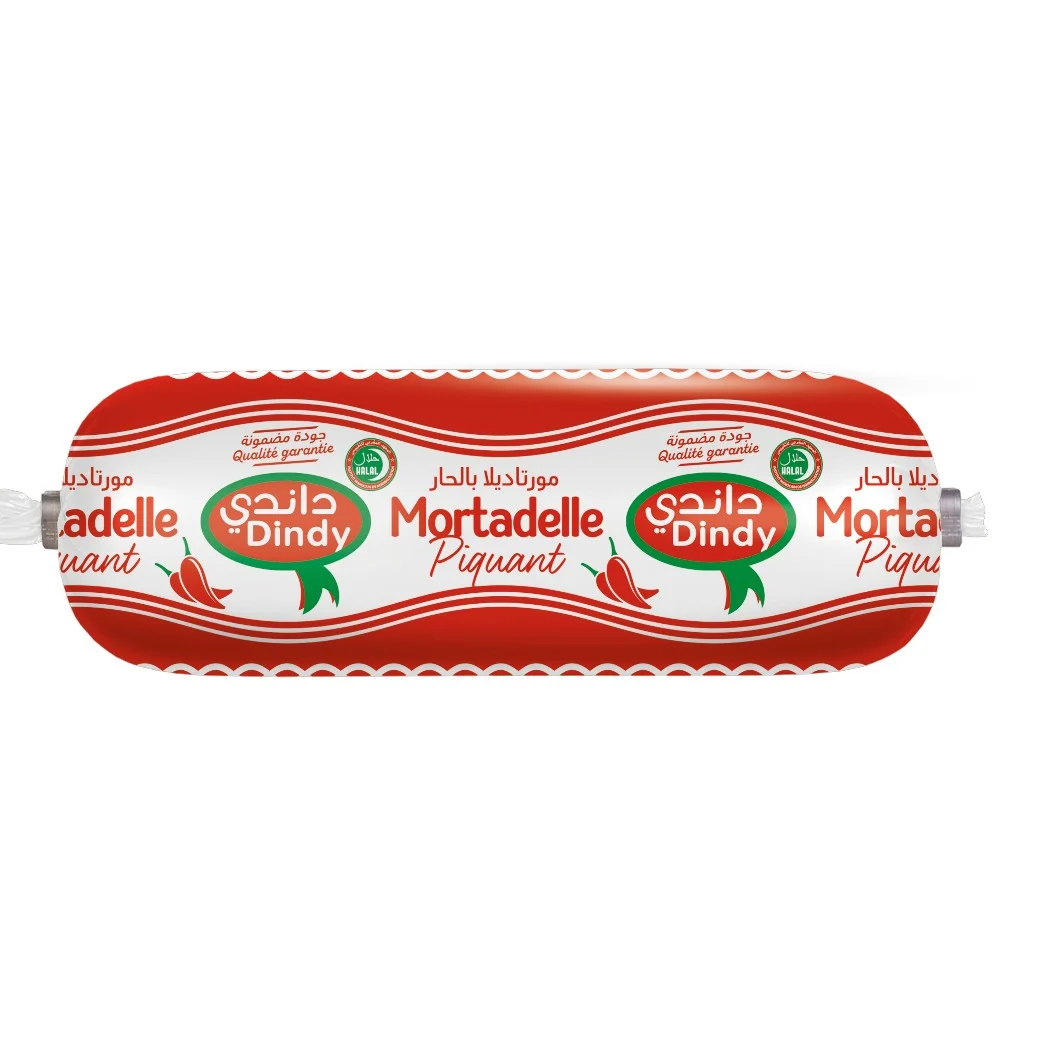 Mortadelle de dinde piquante 600g - DINDY