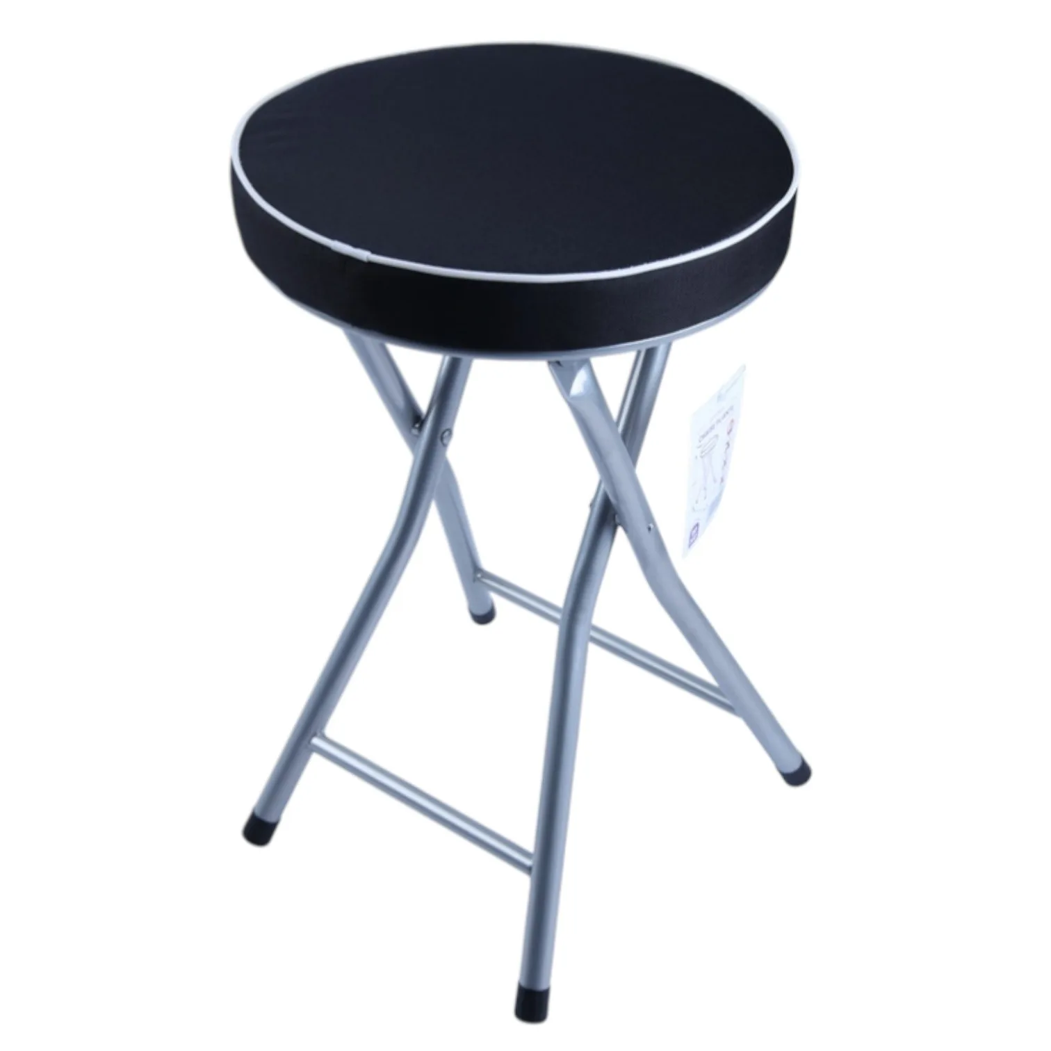 Tabouret pliable 30 × 30 × 49 cm marron