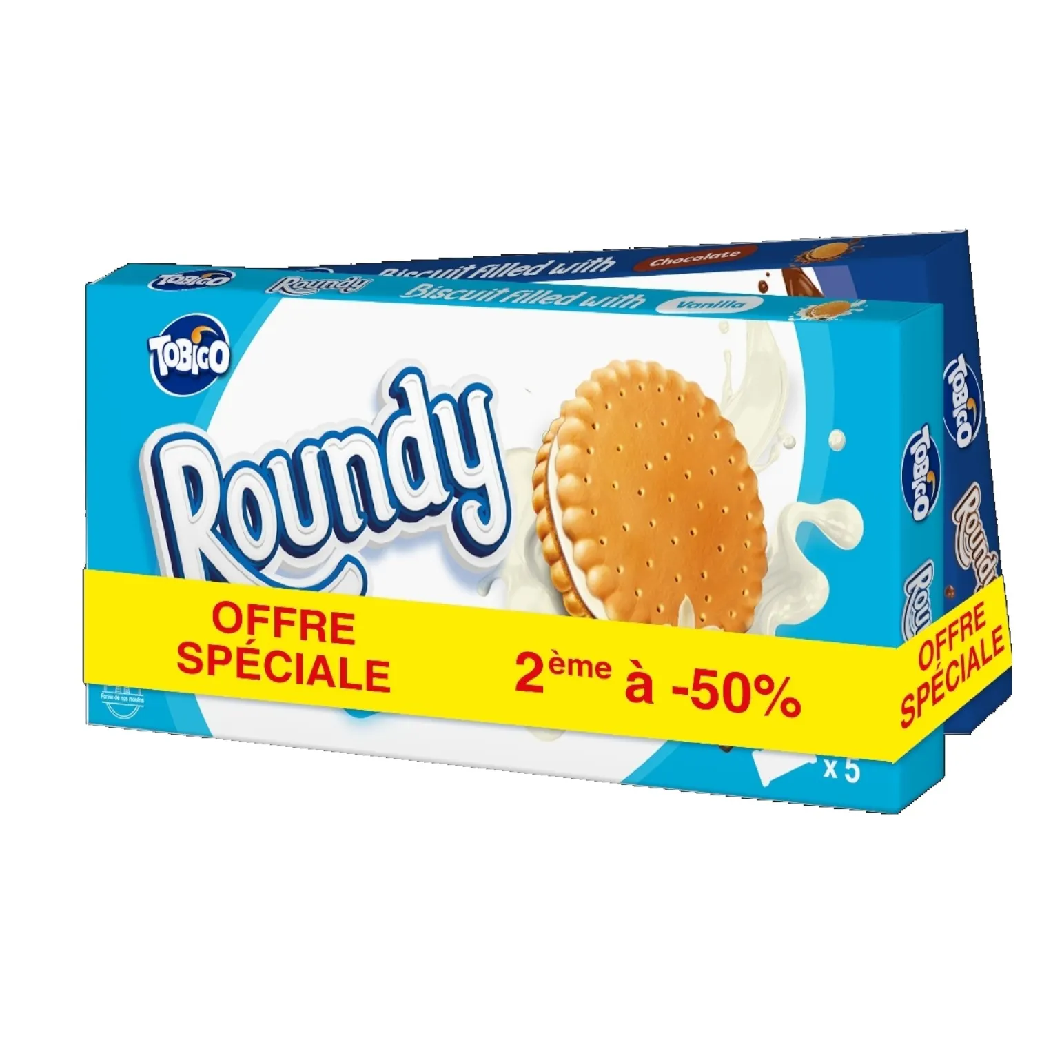 Etuis roundy choco 240g + 2ème -50% - TOBIGO 