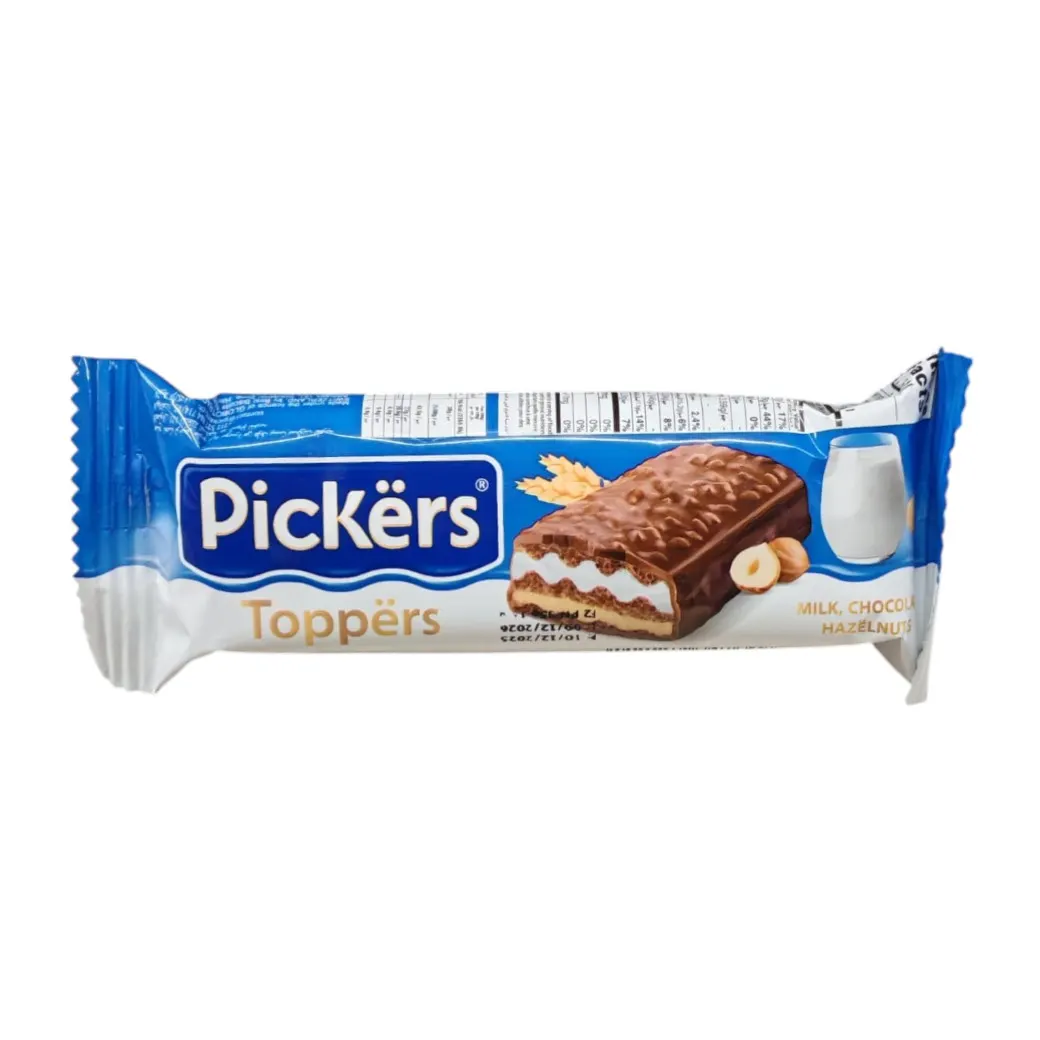 Biscuit toppers milk chocolate 35g - PICKERS